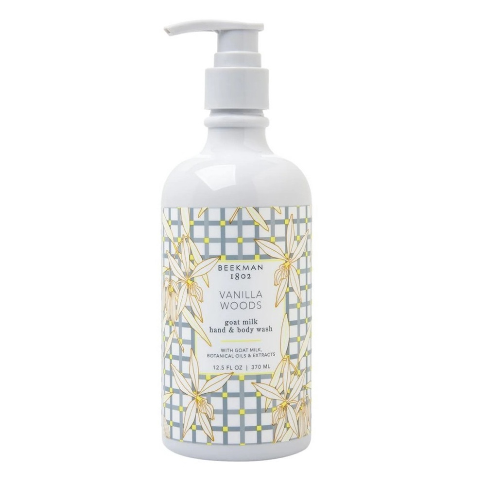 Beekman 1802 Vanilla Woods Hand & Body Wash 12.5 fl. oz. BRAND NEW - SEALED